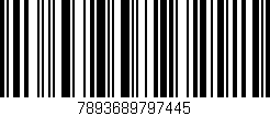 Código de barras (EAN, GTIN, SKU, ISBN): '7893689797445'