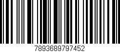 Código de barras (EAN, GTIN, SKU, ISBN): '7893689797452'