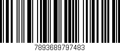 Código de barras (EAN, GTIN, SKU, ISBN): '7893689797483'