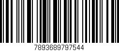 Código de barras (EAN, GTIN, SKU, ISBN): '7893689797544'