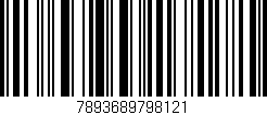 Código de barras (EAN, GTIN, SKU, ISBN): '7893689798121'