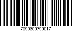 Código de barras (EAN, GTIN, SKU, ISBN): '7893689798817'