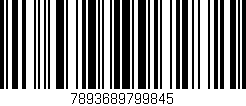 Código de barras (EAN, GTIN, SKU, ISBN): '7893689799845'