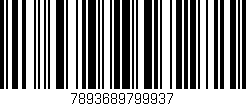 Código de barras (EAN, GTIN, SKU, ISBN): '7893689799937'