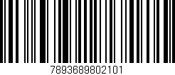 Código de barras (EAN, GTIN, SKU, ISBN): '7893689802101'