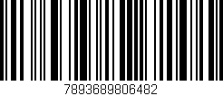 Código de barras (EAN, GTIN, SKU, ISBN): '7893689806482'