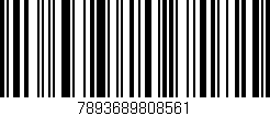 Código de barras (EAN, GTIN, SKU, ISBN): '7893689808561'