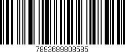 Código de barras (EAN, GTIN, SKU, ISBN): '7893689808585'