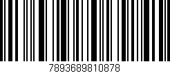 Código de barras (EAN, GTIN, SKU, ISBN): '7893689810878'