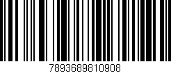 Código de barras (EAN, GTIN, SKU, ISBN): '7893689810908'