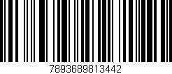 Código de barras (EAN, GTIN, SKU, ISBN): '7893689813442'