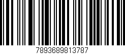 Código de barras (EAN, GTIN, SKU, ISBN): '7893689813787'