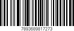 Código de barras (EAN, GTIN, SKU, ISBN): '7893689817273'