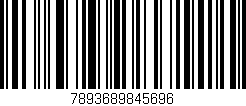 Código de barras (EAN, GTIN, SKU, ISBN): '7893689845696'