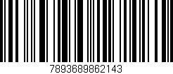 Código de barras (EAN, GTIN, SKU, ISBN): '7893689862143'