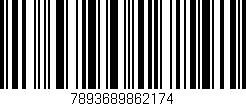 Código de barras (EAN, GTIN, SKU, ISBN): '7893689862174'