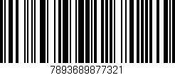 Código de barras (EAN, GTIN, SKU, ISBN): '7893689877321'