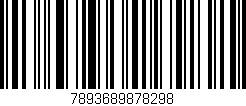 Código de barras (EAN, GTIN, SKU, ISBN): '7893689878298'