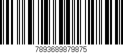 Código de barras (EAN, GTIN, SKU, ISBN): '7893689879875'