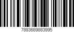 Código de barras (EAN, GTIN, SKU, ISBN): '7893689883995'
