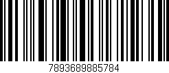 Código de barras (EAN, GTIN, SKU, ISBN): '7893689885784'
