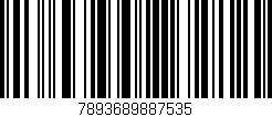 Código de barras (EAN, GTIN, SKU, ISBN): '7893689887535'