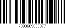 Código de barras (EAN, GTIN, SKU, ISBN): '7893689888877'