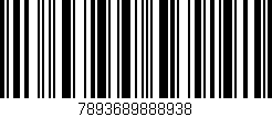 Código de barras (EAN, GTIN, SKU, ISBN): '7893689888938'
