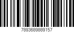 Código de barras (EAN, GTIN, SKU, ISBN): '7893689889157'