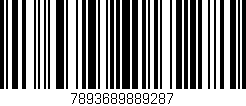 Código de barras (EAN, GTIN, SKU, ISBN): '7893689889287'
