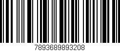 Código de barras (EAN, GTIN, SKU, ISBN): '7893689893208'