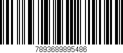 Código de barras (EAN, GTIN, SKU, ISBN): '7893689895486'