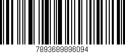 Código de barras (EAN, GTIN, SKU, ISBN): '7893689896094'