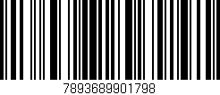 Código de barras (EAN, GTIN, SKU, ISBN): '7893689901798'