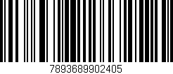 Código de barras (EAN, GTIN, SKU, ISBN): '7893689902405'