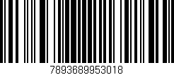 Código de barras (EAN, GTIN, SKU, ISBN): '7893689953018'