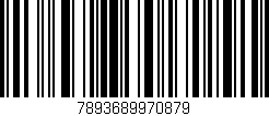 Código de barras (EAN, GTIN, SKU, ISBN): '7893689970879'