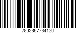 Código de barras (EAN, GTIN, SKU, ISBN): '7893697784130'