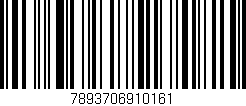 Código de barras (EAN, GTIN, SKU, ISBN): '7893706910161'