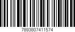 Código de barras (EAN, GTIN, SKU, ISBN): '7893807411574'