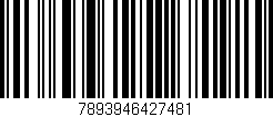 Código de barras (EAN, GTIN, SKU, ISBN): '7893946427481'