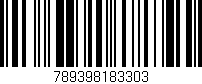 Código de barras (EAN, GTIN, SKU, ISBN): '789398183303'