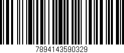 Código de barras (EAN, GTIN, SKU, ISBN): '7894143590329'