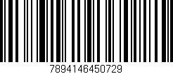 Código de barras (EAN, GTIN, SKU, ISBN): '7894146450729'