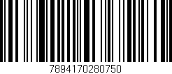 Código de barras (EAN, GTIN, SKU, ISBN): '7894170280750'