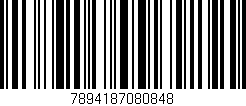 Código de barras (EAN, GTIN, SKU, ISBN): '7894187080848'