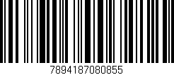 Código de barras (EAN, GTIN, SKU, ISBN): '7894187080855'