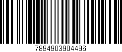 Código de barras (EAN, GTIN, SKU, ISBN): '7894903904496'