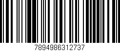 Código de barras (EAN, GTIN, SKU, ISBN): '7894986312737'