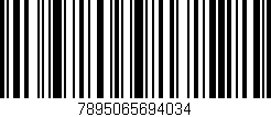 Código de barras (EAN, GTIN, SKU, ISBN): '7895065694034'